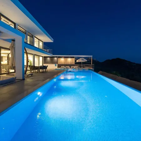 빌라 Luxury For 8 With 20m Large Infinity Pool In Kalkan 카스