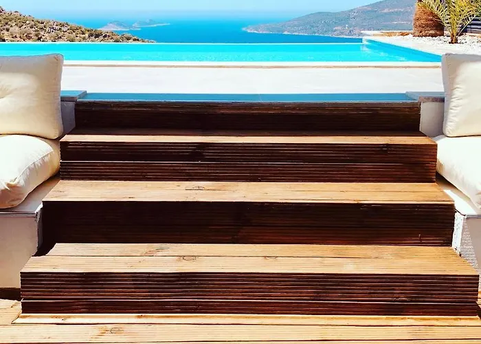 Вилла Luxury For 8 With 20m Large Infinity Pool In Kalkan Каш
