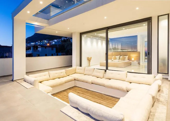 Вилла Luxury For 8 With 20m Large Infinity Pool In Kalkan Каш