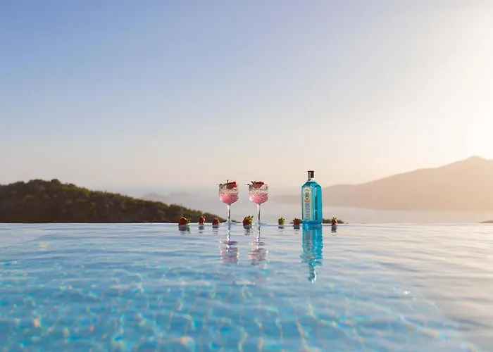 Вилла Luxury For 8 With 20m Large Infinity Pool In Kalkan *
