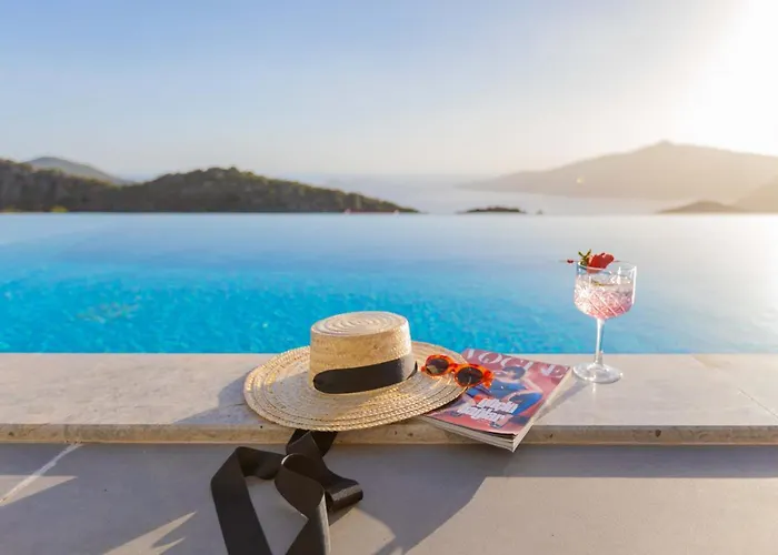 Вилла Luxury For 8 With 20m Large Infinity Pool In Kalkan