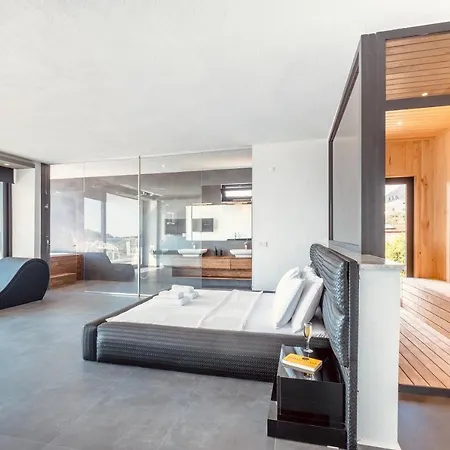 Luxury For 8 With 20m Large Infinity Pool In Kalkan Villa Kas